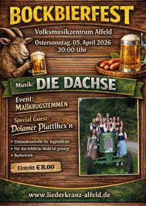 Bockbierfest Liederkranz Alfeld